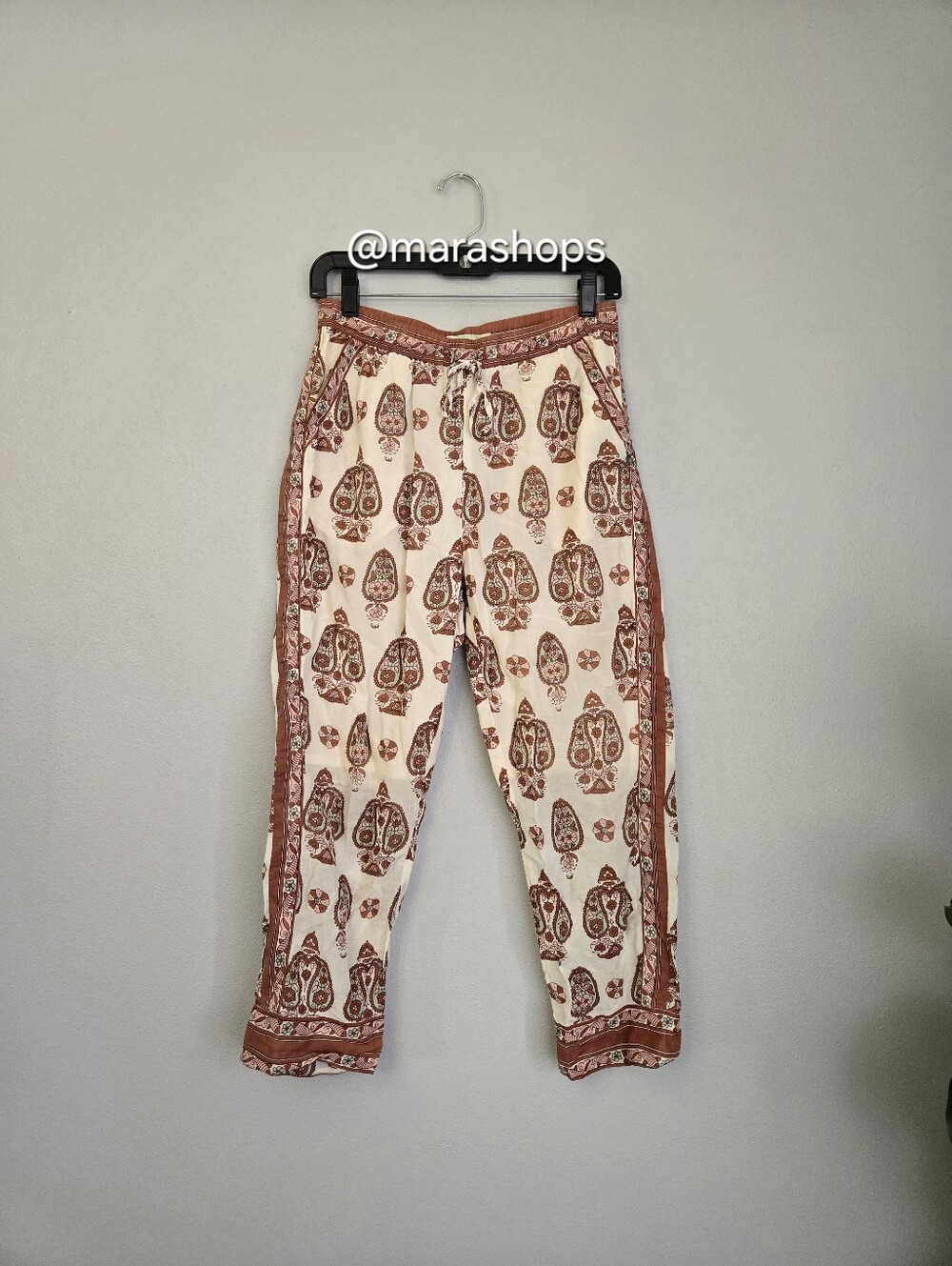 Scotch & Soda Love Paisley Pull On Pants